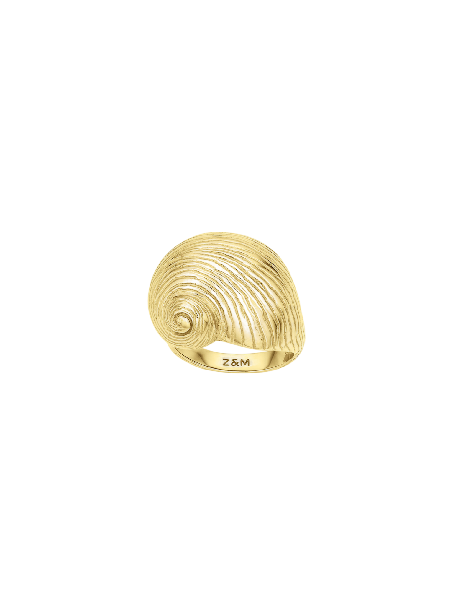 High tide ring gold